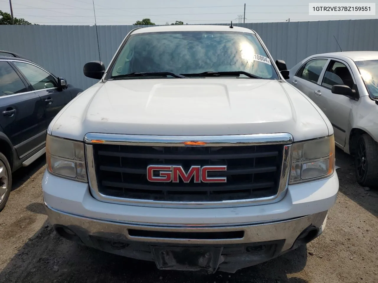 2011 GMC Sierra K1500 Sle VIN: 1GTR2VE37BZ159551 Lot: 62510804