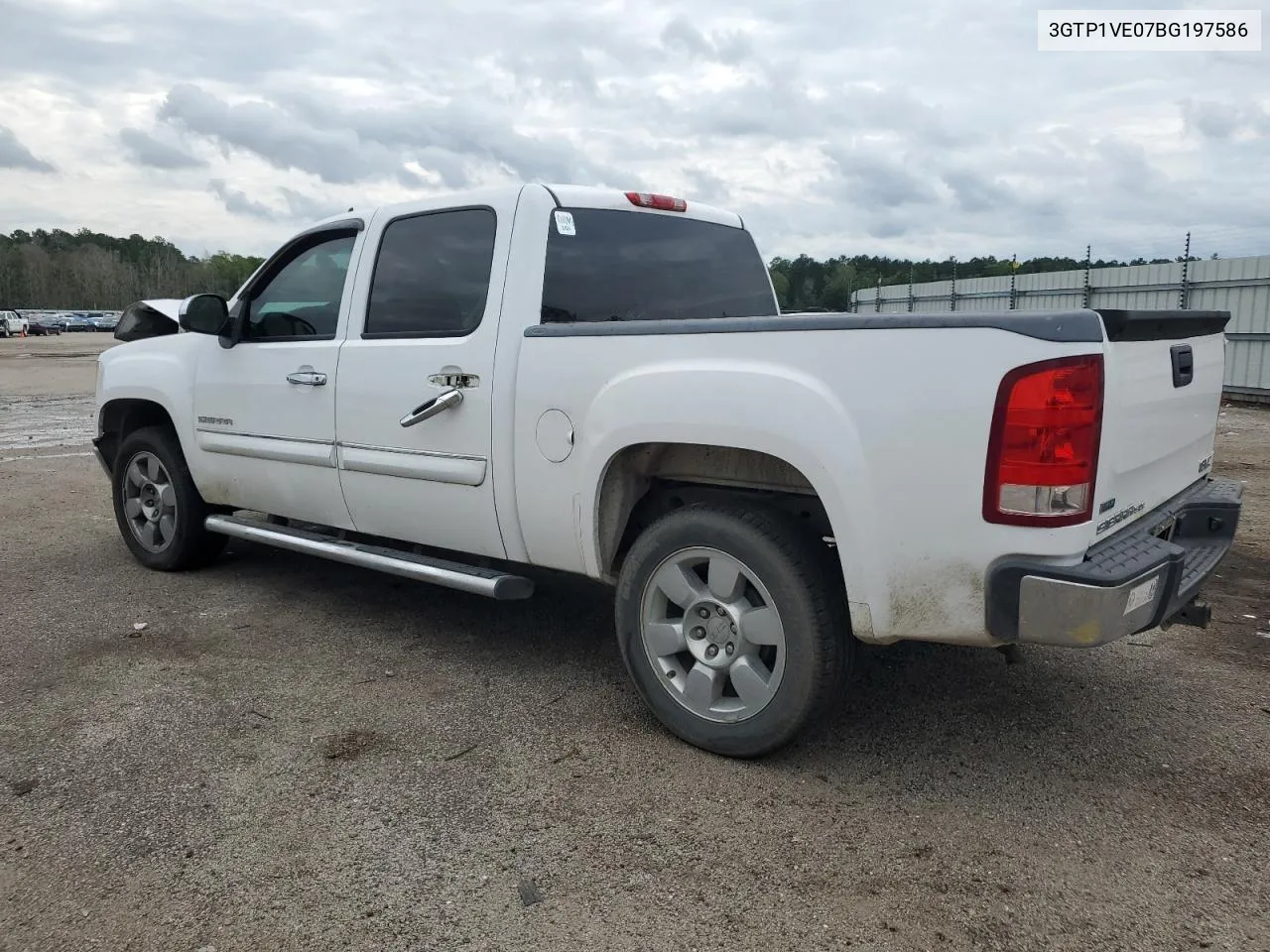 2011 GMC Sierra C1500 Sle VIN: 3GTP1VE07BG197586 Lot: 63095534