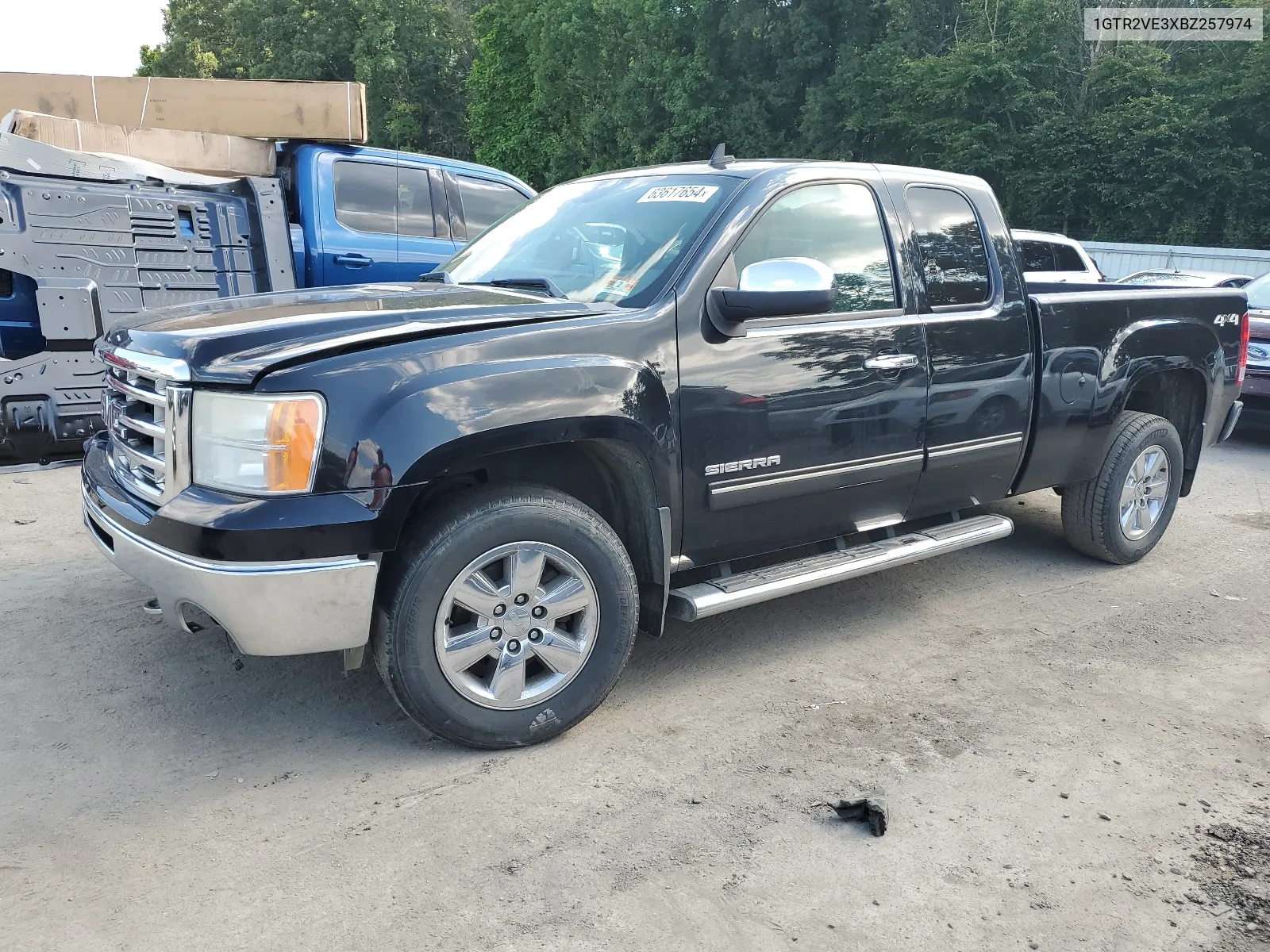 1GTR2VE3XBZ257974 2011 GMC Sierra K1500 Sle