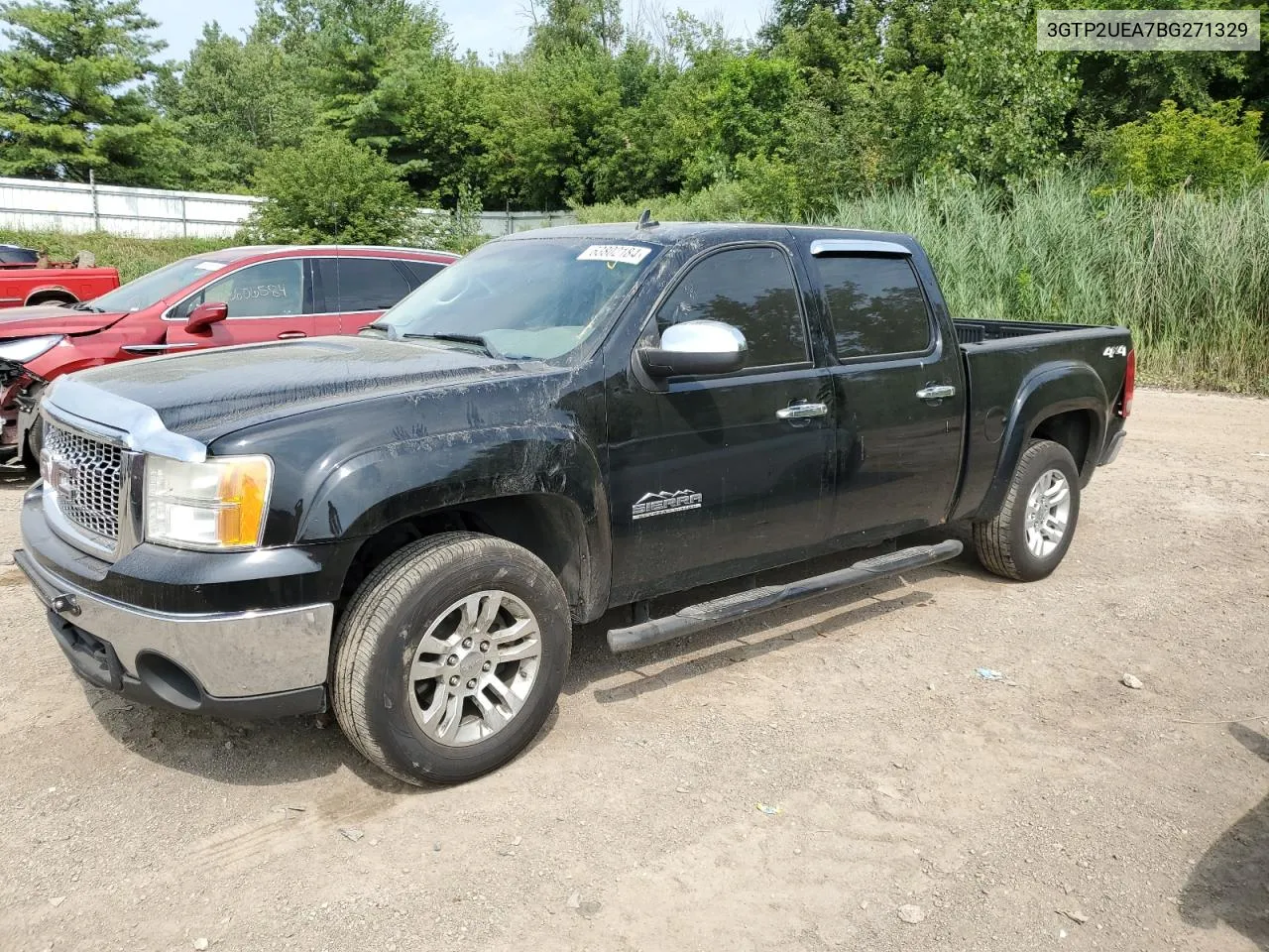 2011 GMC Sierra K1500 Sl VIN: 3GTP2UEA7BG271329 Lot: 63802184