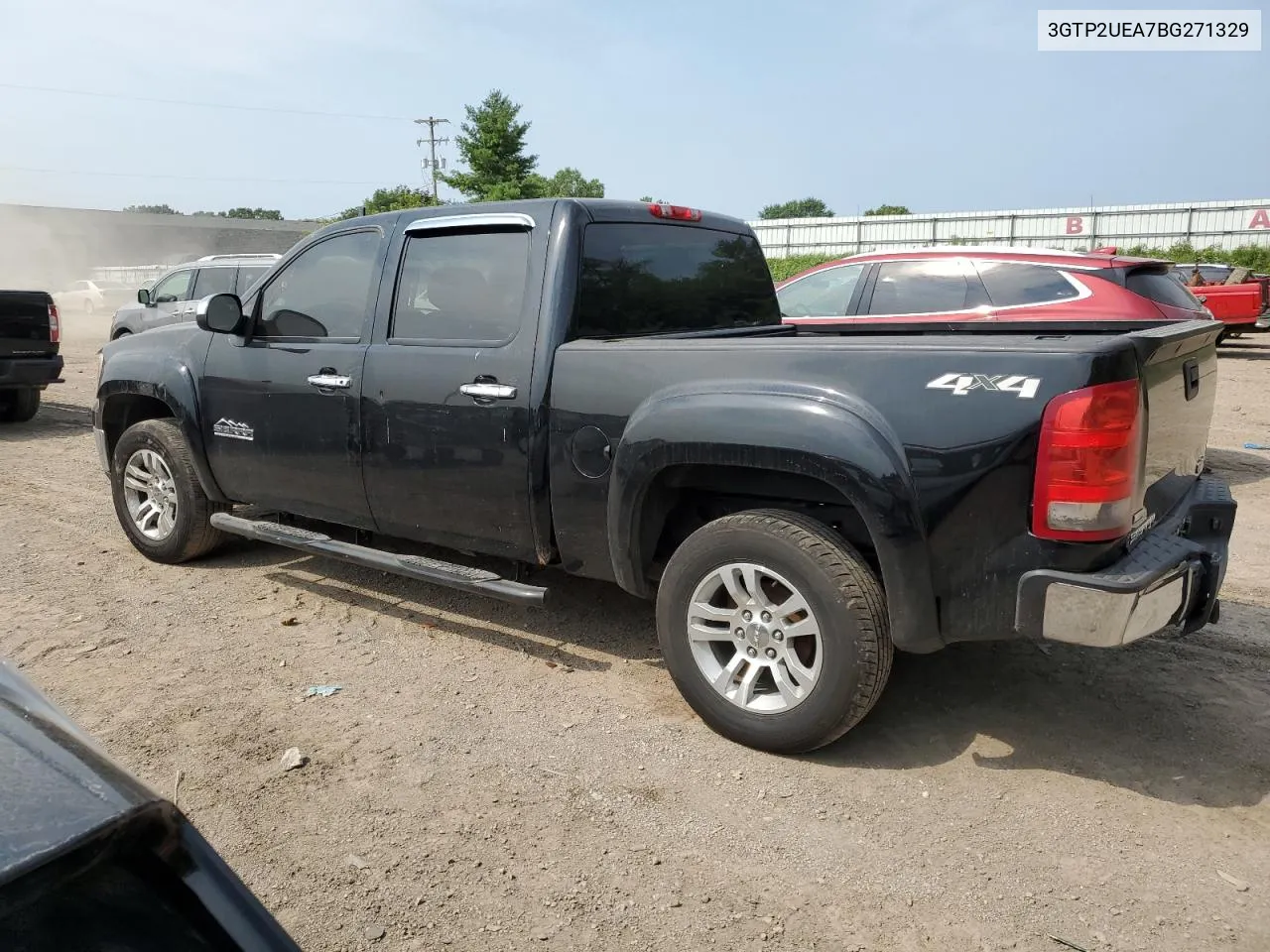 3GTP2UEA7BG271329 2011 GMC Sierra K1500 Sl