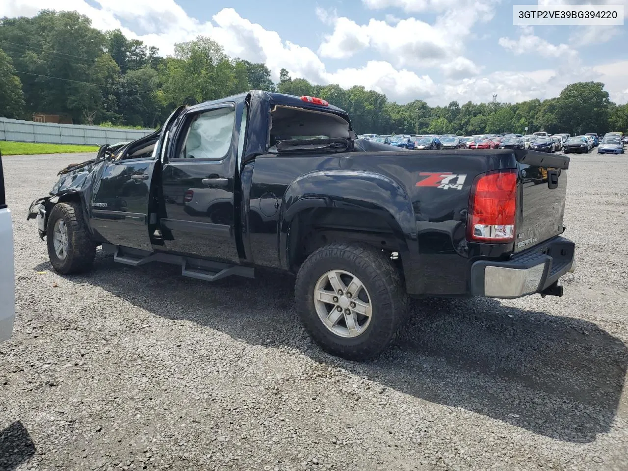 3GTP2VE39BG394220 2011 GMC Sierra K1500 Sle