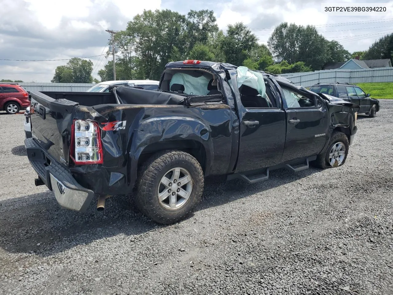 2011 GMC Sierra K1500 Sle VIN: 3GTP2VE39BG394220 Lot: 64974594