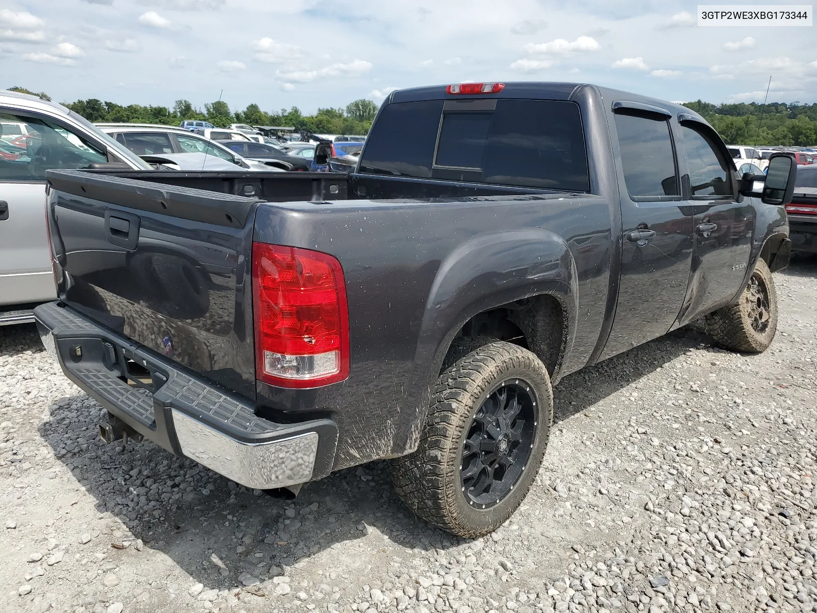 3GTP2WE3XBG173344 2011 GMC Sierra K1500 Slt