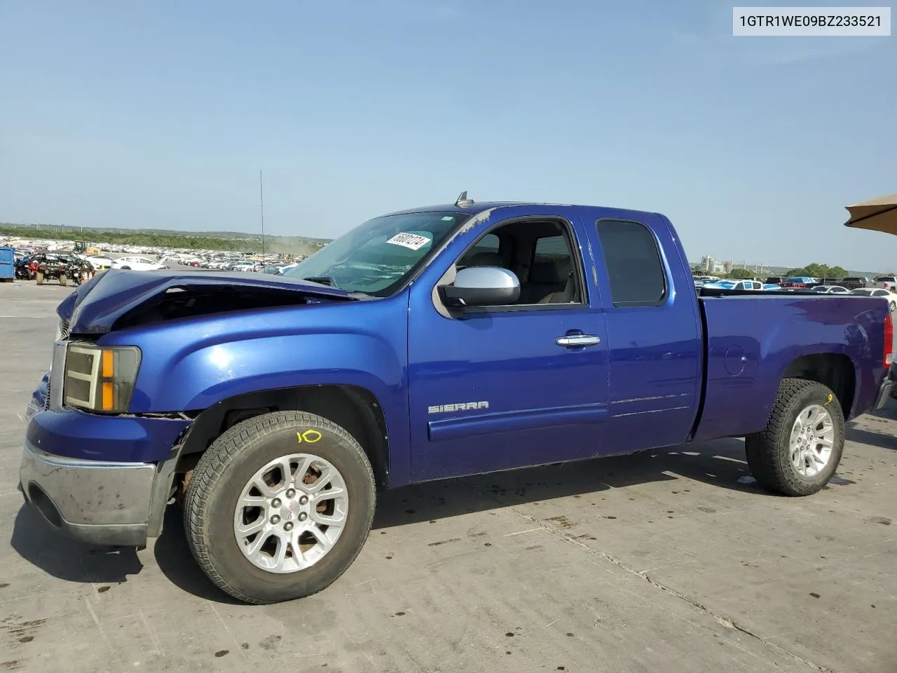 2011 GMC Sierra C1500 Slt VIN: 1GTR1WE09BZ233521 Lot: 66001274