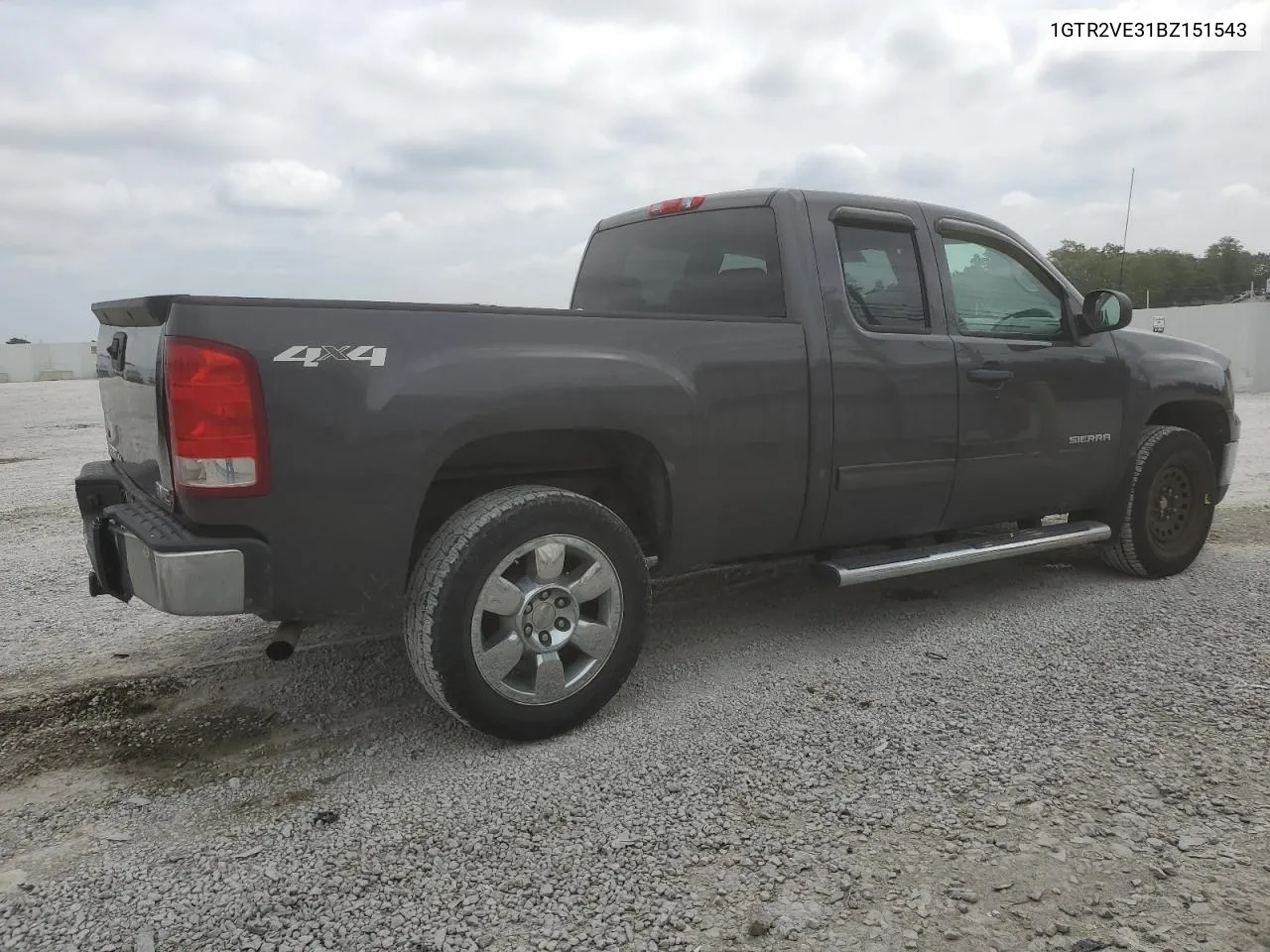 1GTR2VE31BZ151543 2011 GMC Sierra K1500 Sle