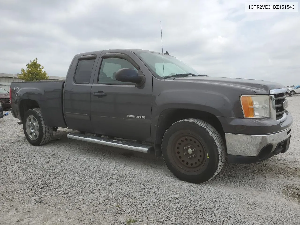 1GTR2VE31BZ151543 2011 GMC Sierra K1500 Sle