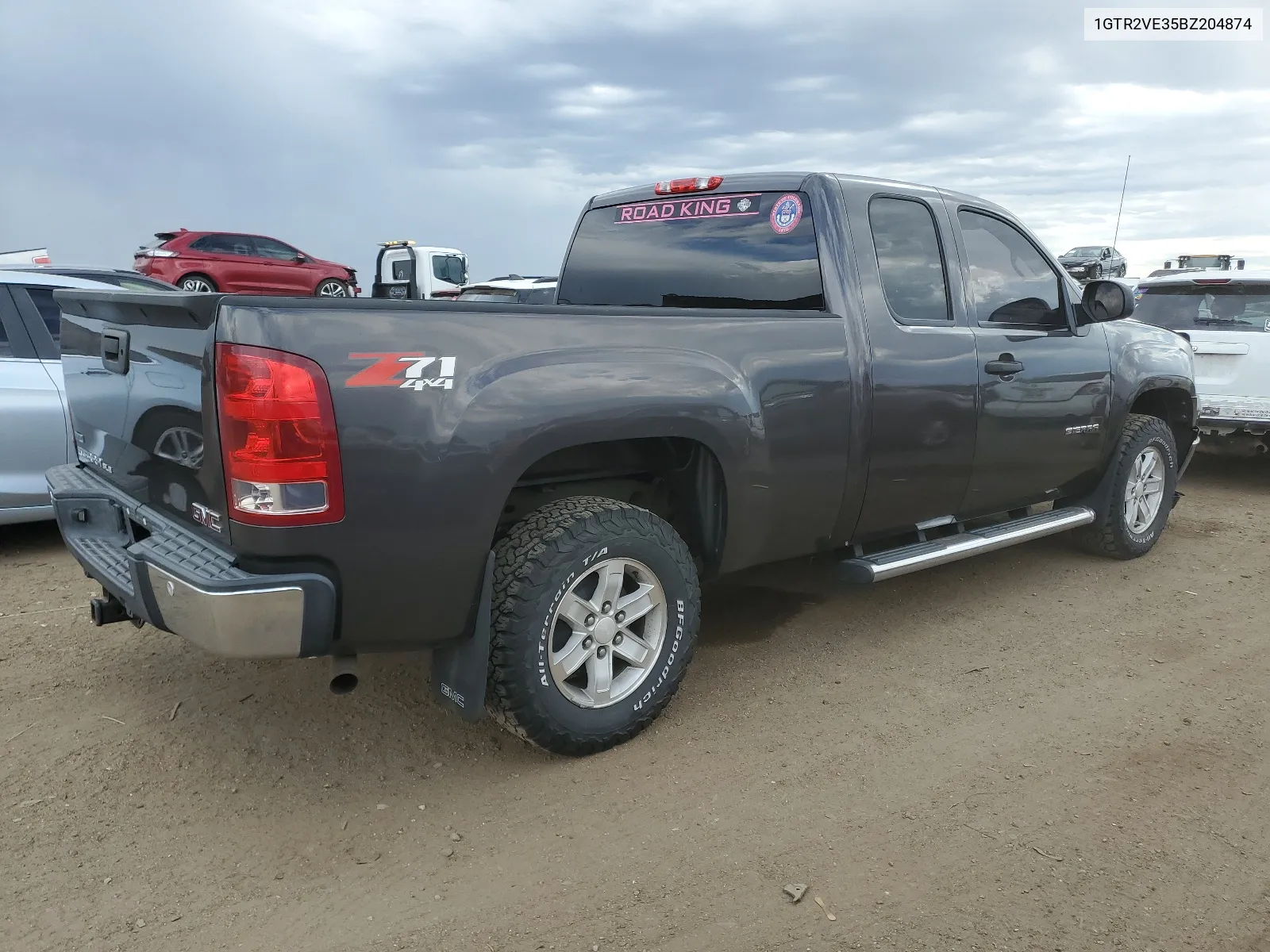 2011 GMC Sierra K1500 Sle VIN: 1GTR2VE35BZ204874 Lot: 66649114