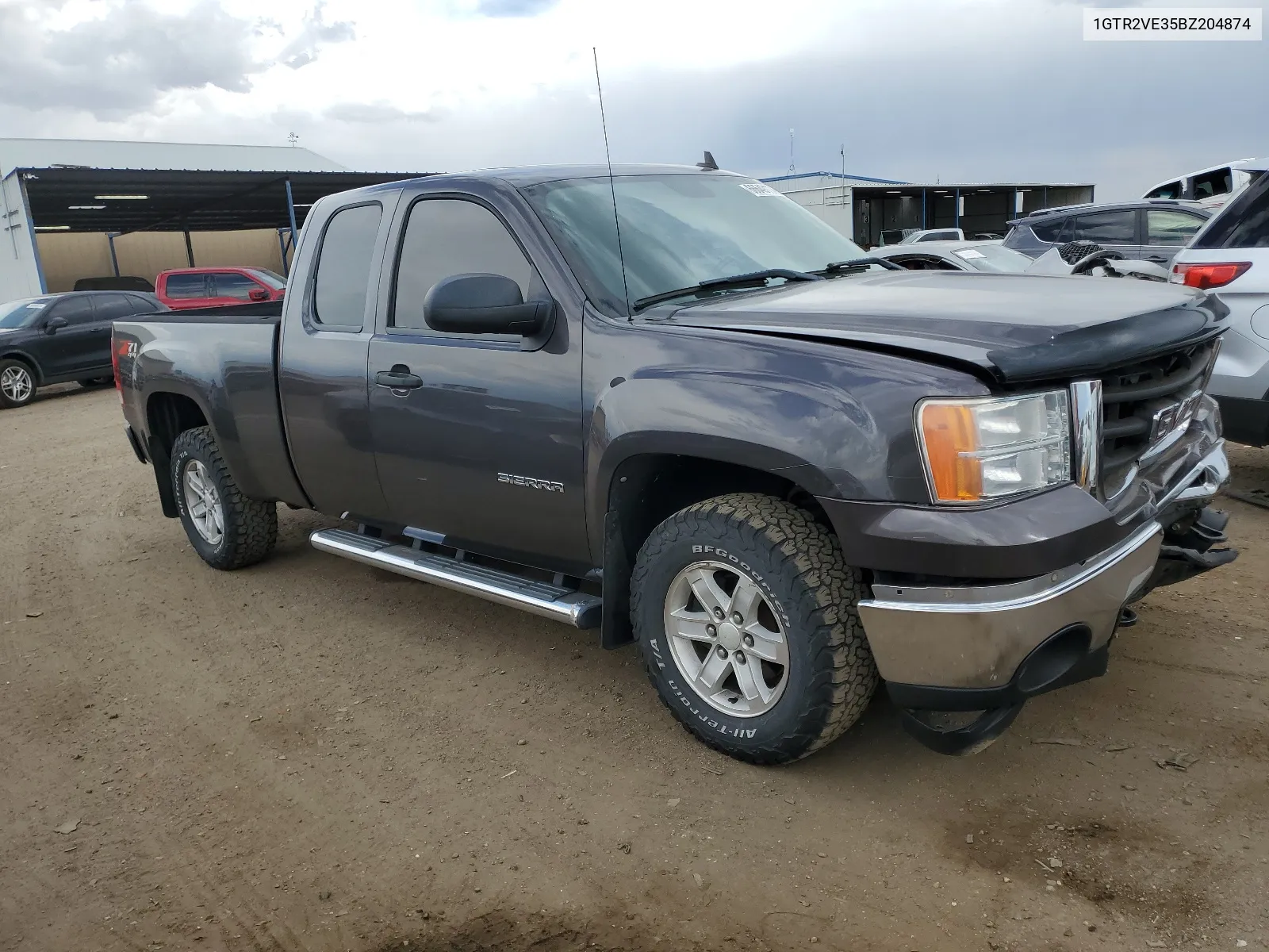 1GTR2VE35BZ204874 2011 GMC Sierra K1500 Sle