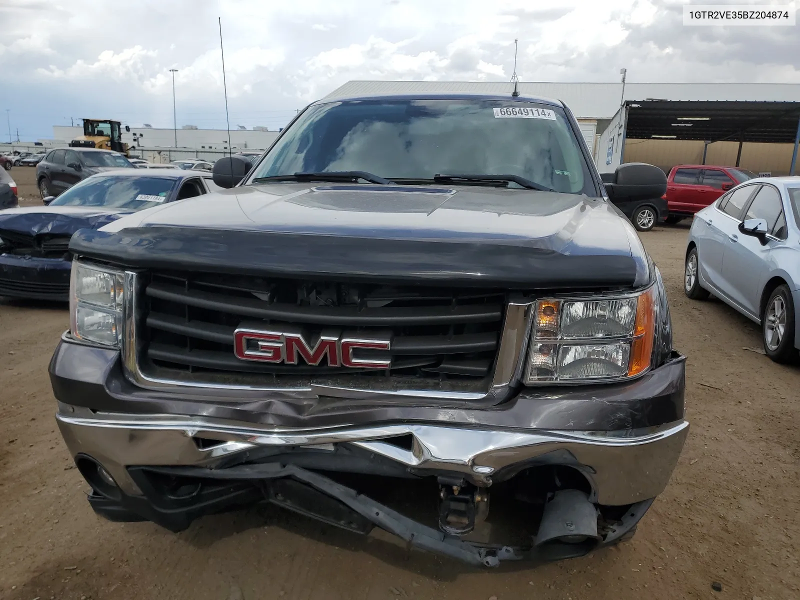 1GTR2VE35BZ204874 2011 GMC Sierra K1500 Sle