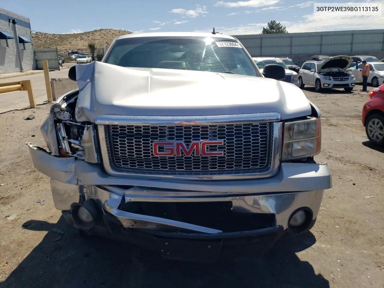 3GTP2WE39BG113135 2011 GMC Sierra K1500 Slt