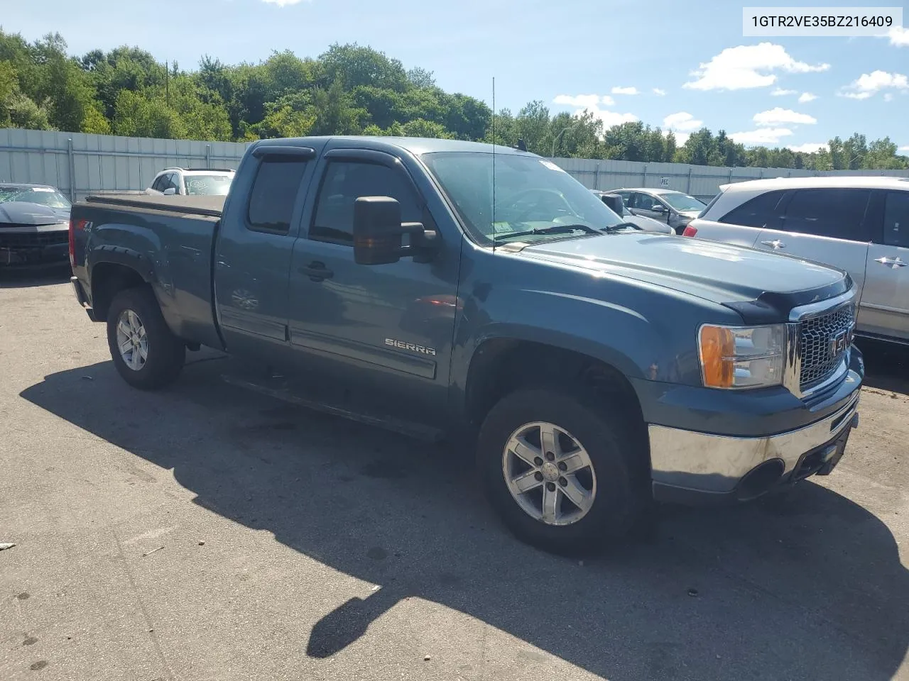 1GTR2VE35BZ216409 2011 GMC Sierra K1500 Sle