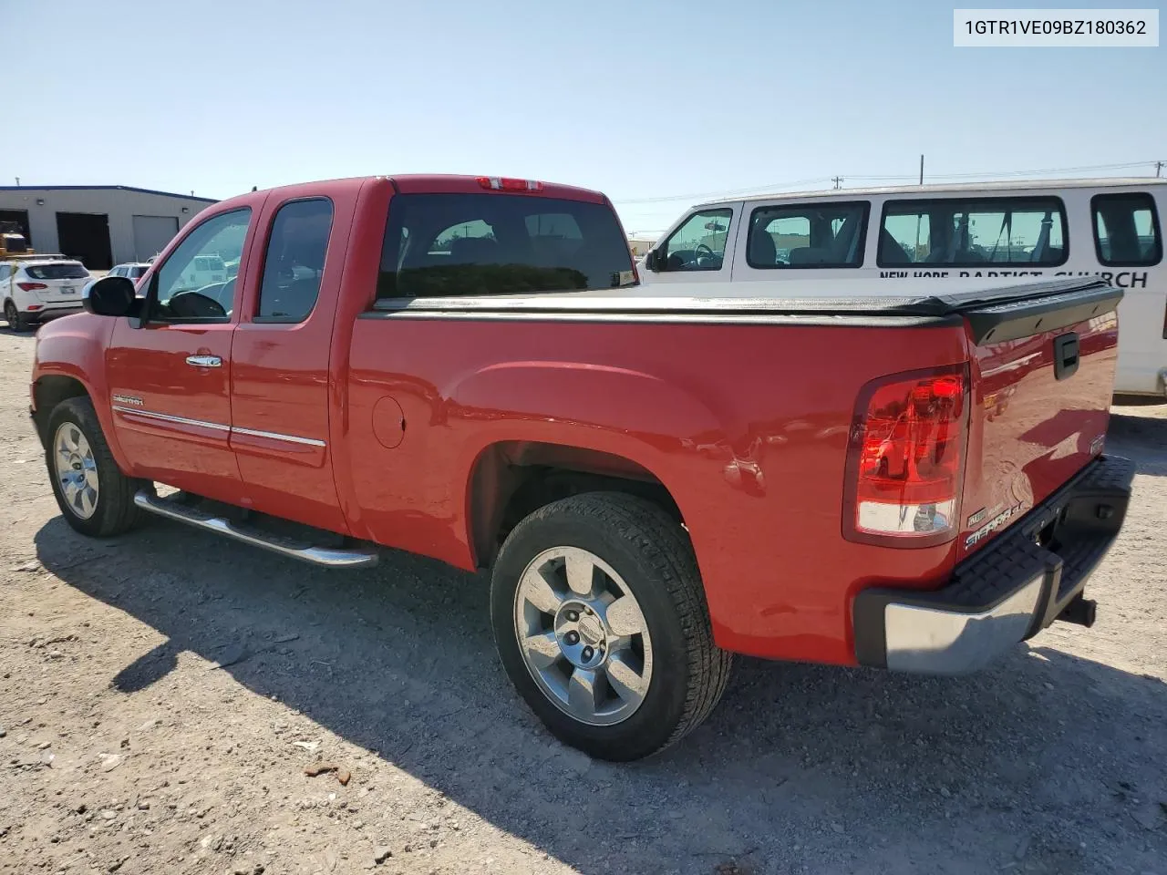 1GTR1VE09BZ180362 2011 GMC Sierra C1500 Sle