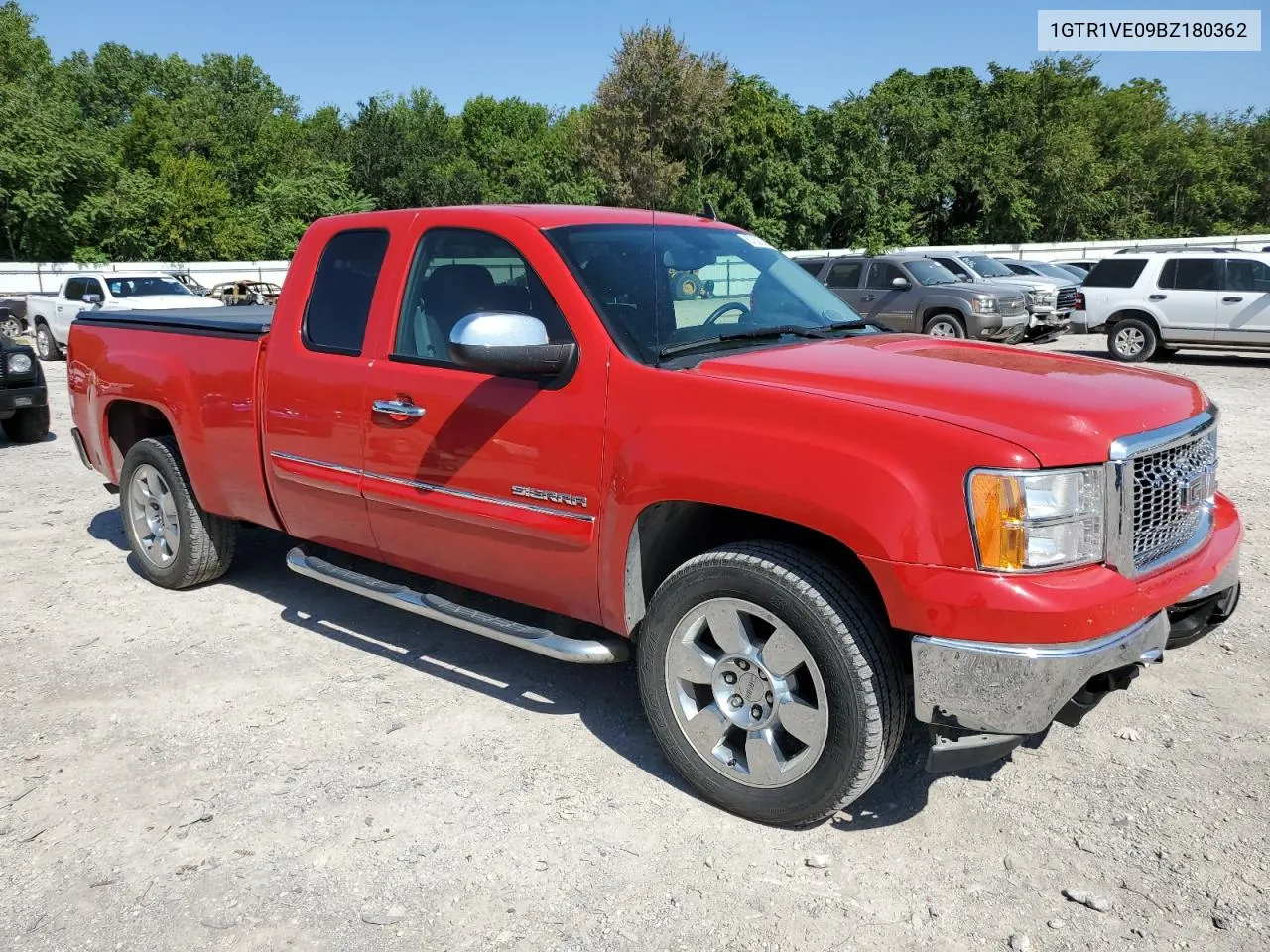 1GTR1VE09BZ180362 2011 GMC Sierra C1500 Sle