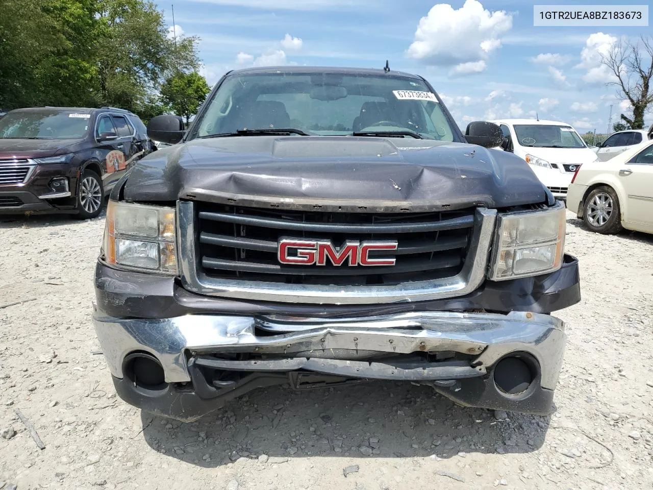 1GTR2UEA8BZ183673 2011 GMC Sierra K1500 Sl