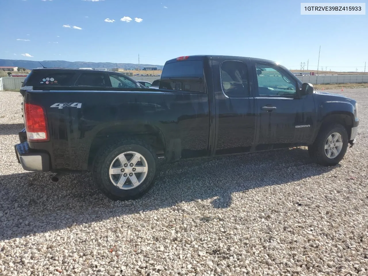 2011 GMC Sierra K1500 Sle VIN: 1GTR2VE39BZ415933 Lot: 67707924