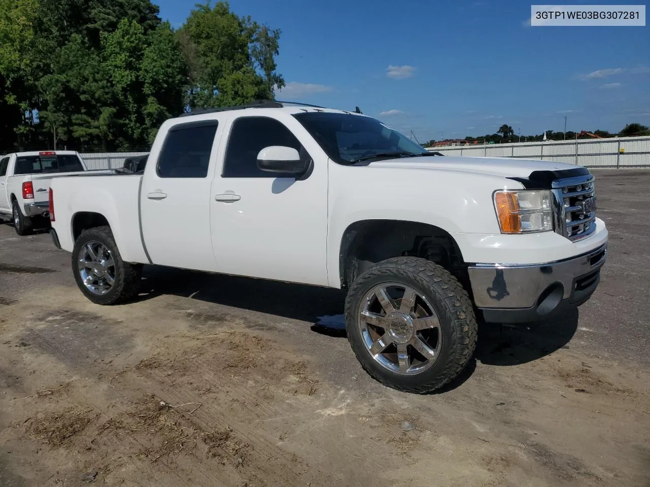 3GTP1WE03BG307281 2011 GMC Sierra C1500 Slt