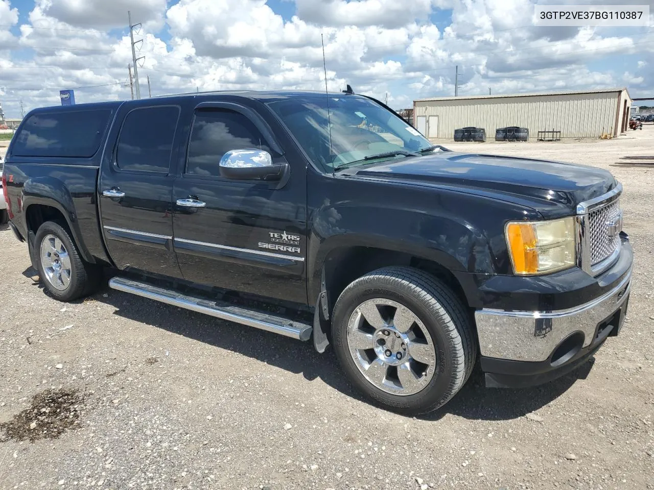 2011 GMC Sierra K1500 Sle VIN: 3GTP2VE37BG110387 Lot: 68620874