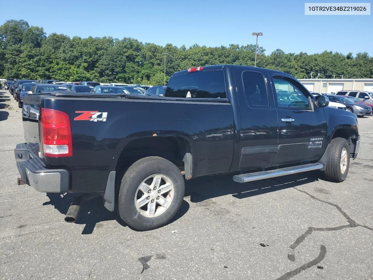 1GTR2VE34BZ219026 2011 GMC Sierra K1500 Sle