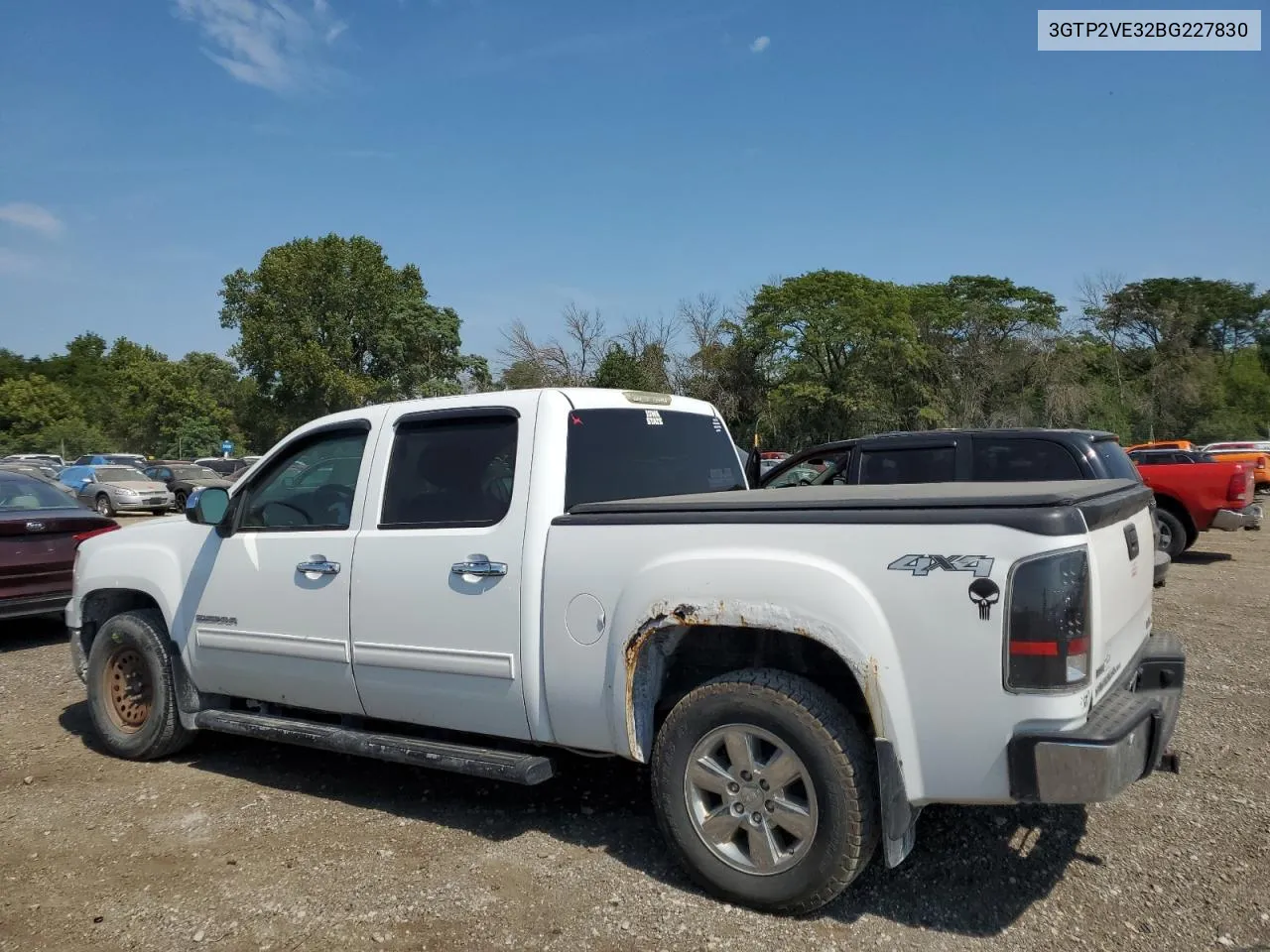 3GTP2VE32BG227830 2011 GMC Sierra K1500 Sle