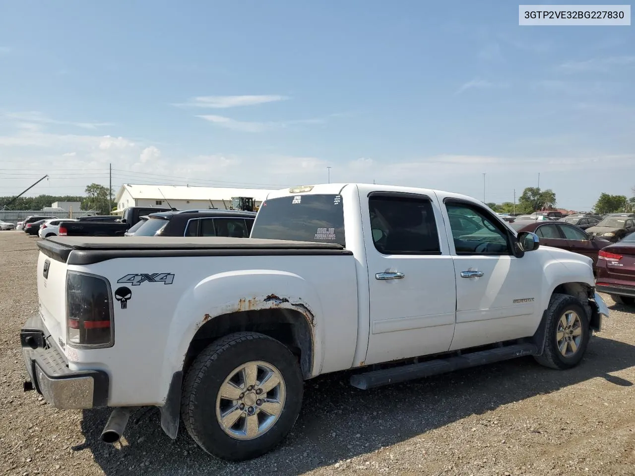 3GTP2VE32BG227830 2011 GMC Sierra K1500 Sle