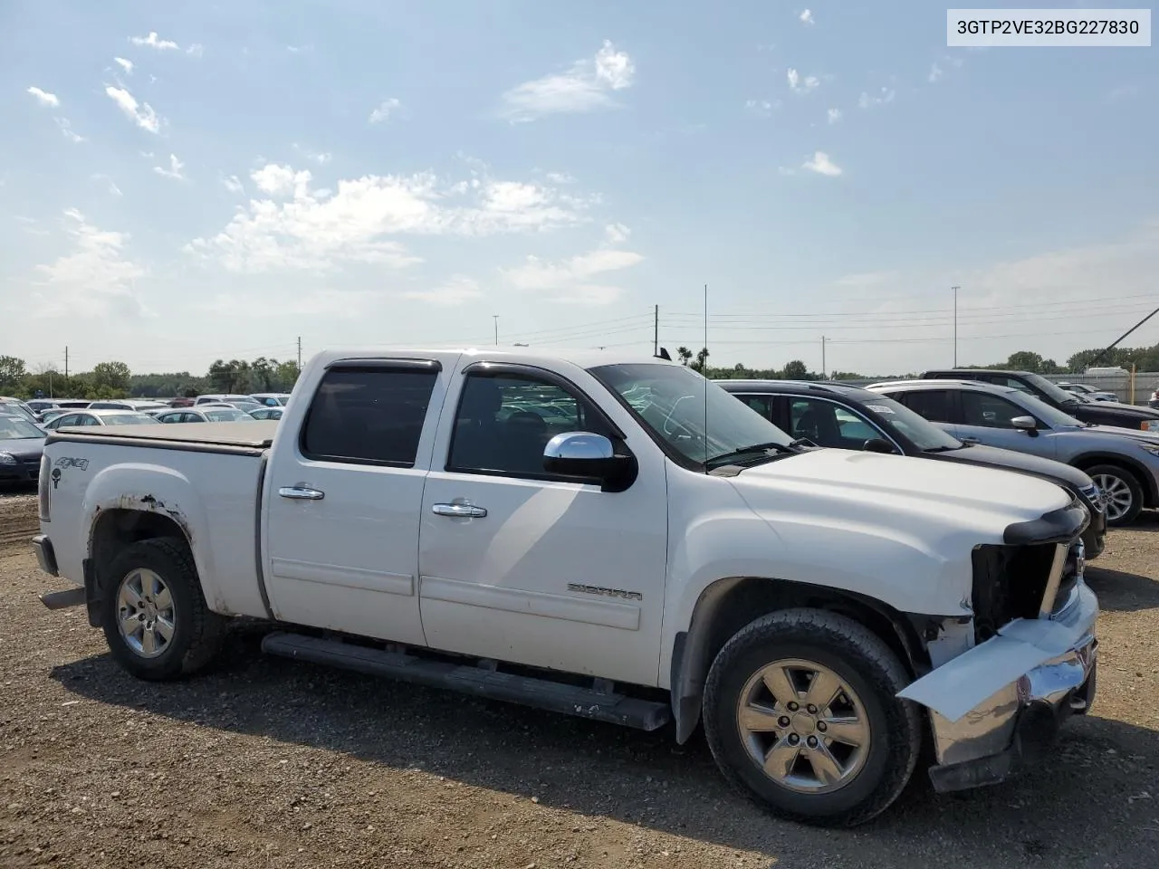 3GTP2VE32BG227830 2011 GMC Sierra K1500 Sle