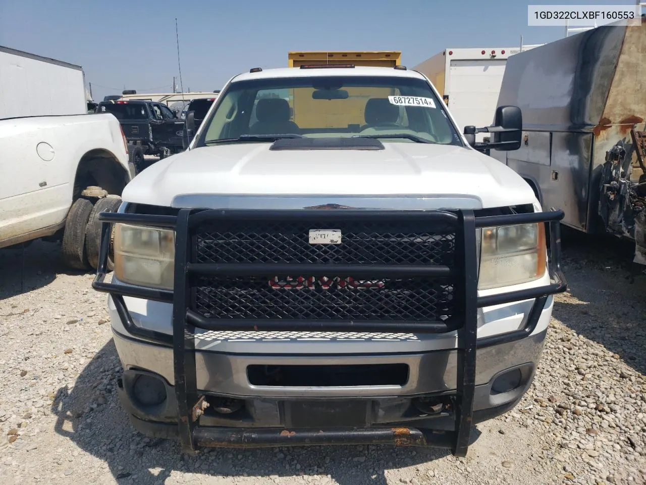 2011 GMC Sierra K3500 VIN: 1GD322CLXBF160553 Lot: 68727514