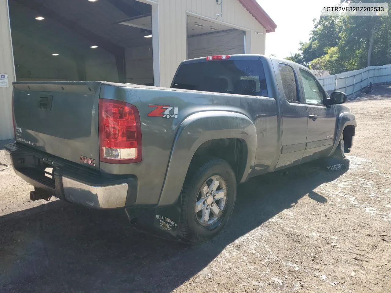 2011 GMC Sierra K1500 Sle VIN: 1GTR2VE32BZ202533 Lot: 69258194