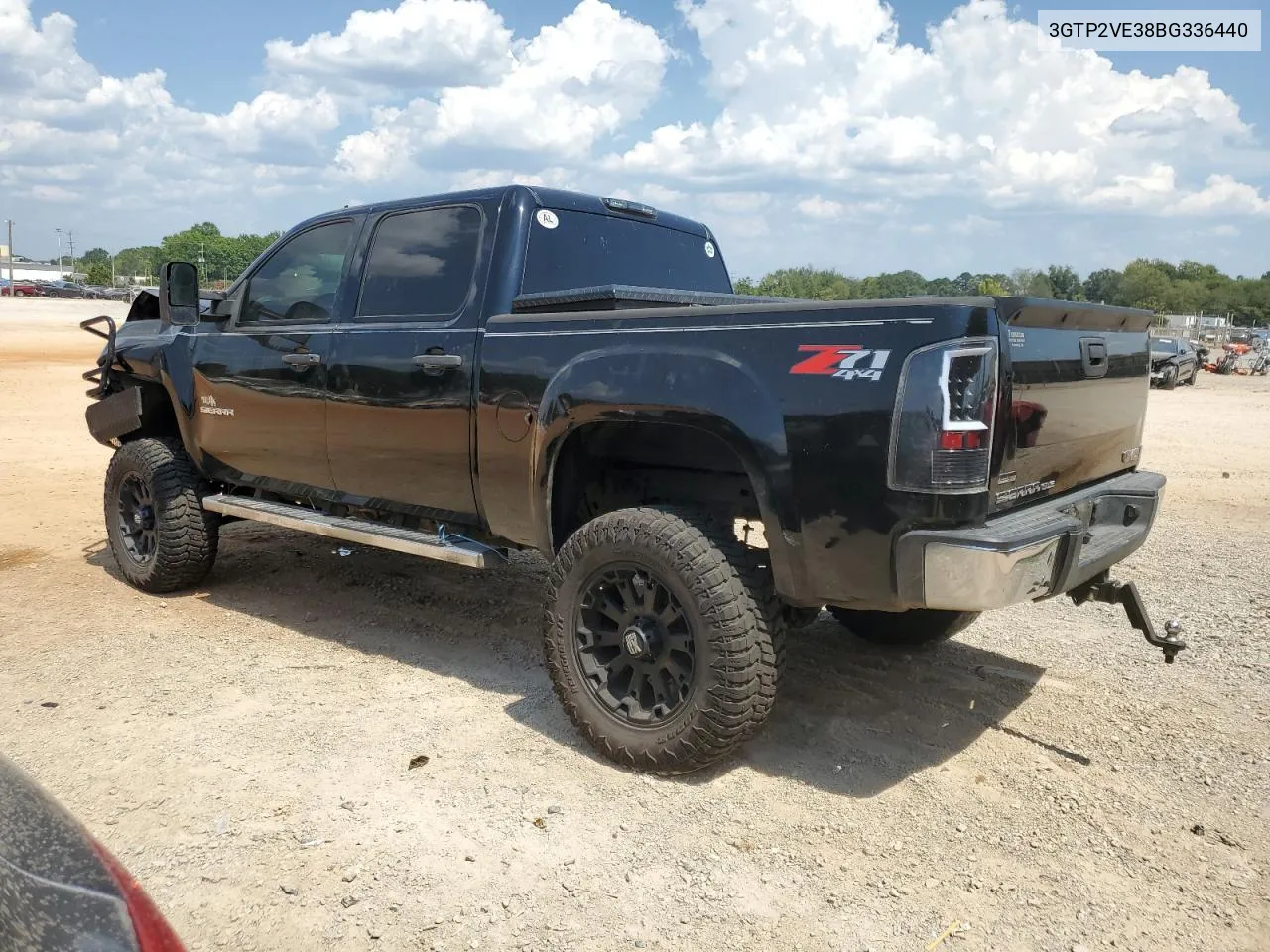 2011 GMC Sierra K1500 Sle VIN: 3GTP2VE38BG336440 Lot: 69282324