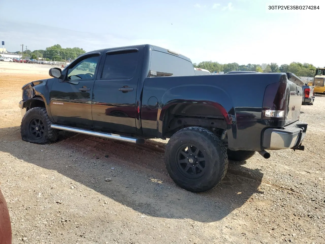 2011 GMC Sierra K1500 Sle VIN: 3GTP2VE35BG274284 Lot: 69695104