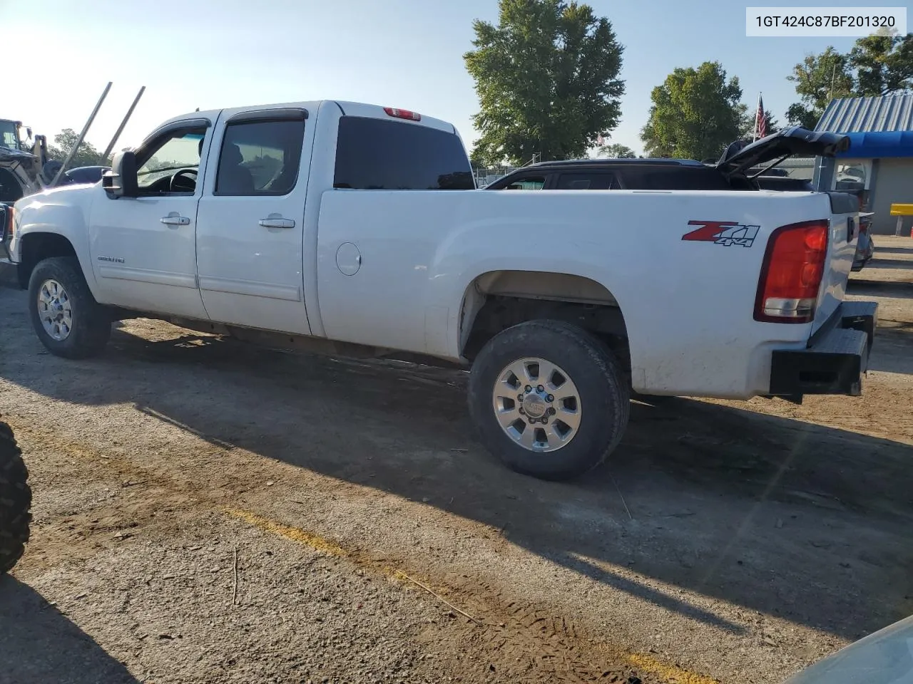 2011 GMC Sierra K3500 Slt VIN: 1GT424C87BF201320 Lot: 70439484