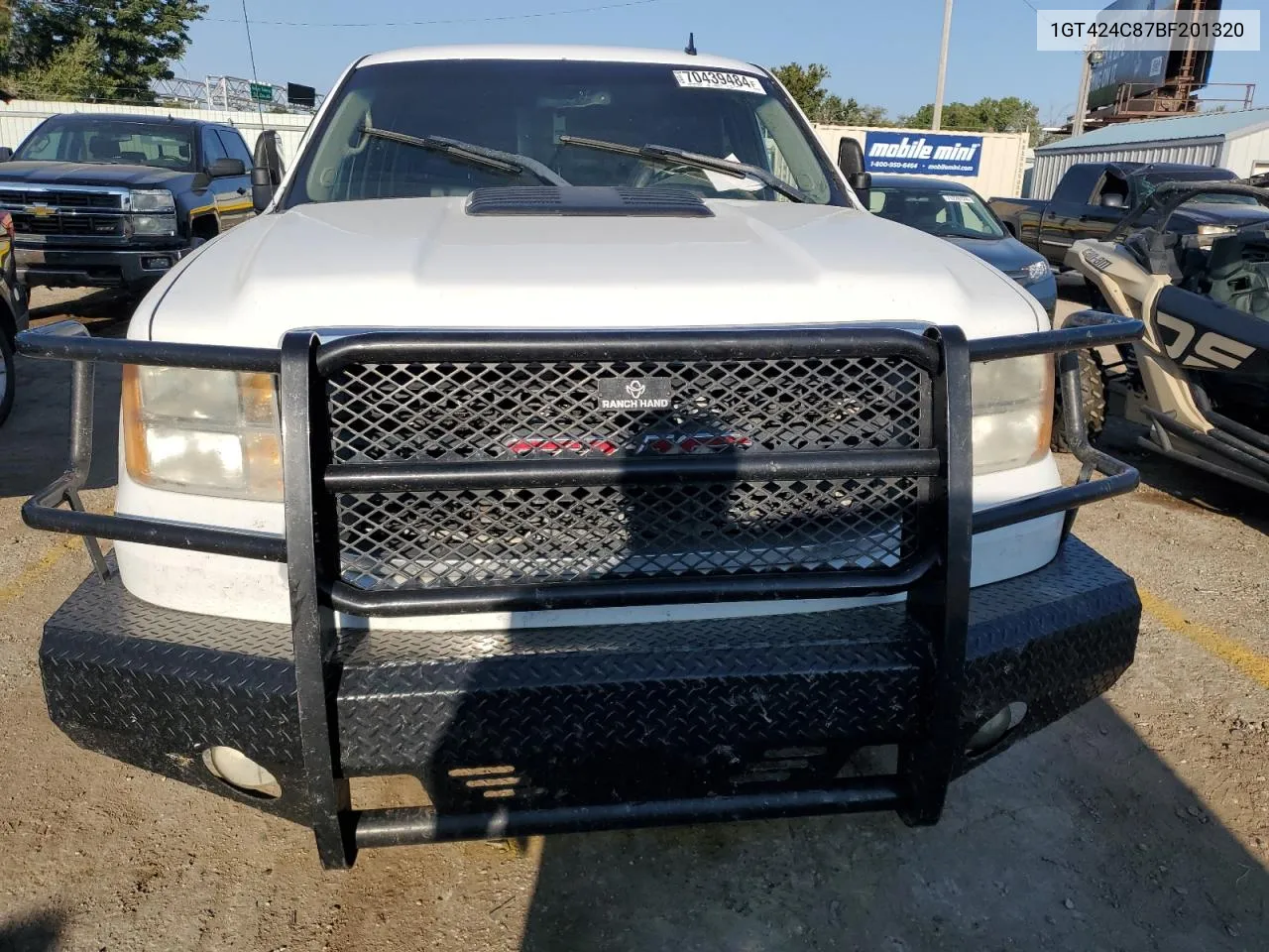 2011 GMC Sierra K3500 Slt VIN: 1GT424C87BF201320 Lot: 70439484