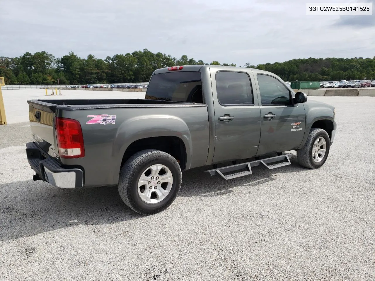 2011 GMC Sierra K1500 Slt VIN: 3GTU2WE25BG141525 Lot: 70569324