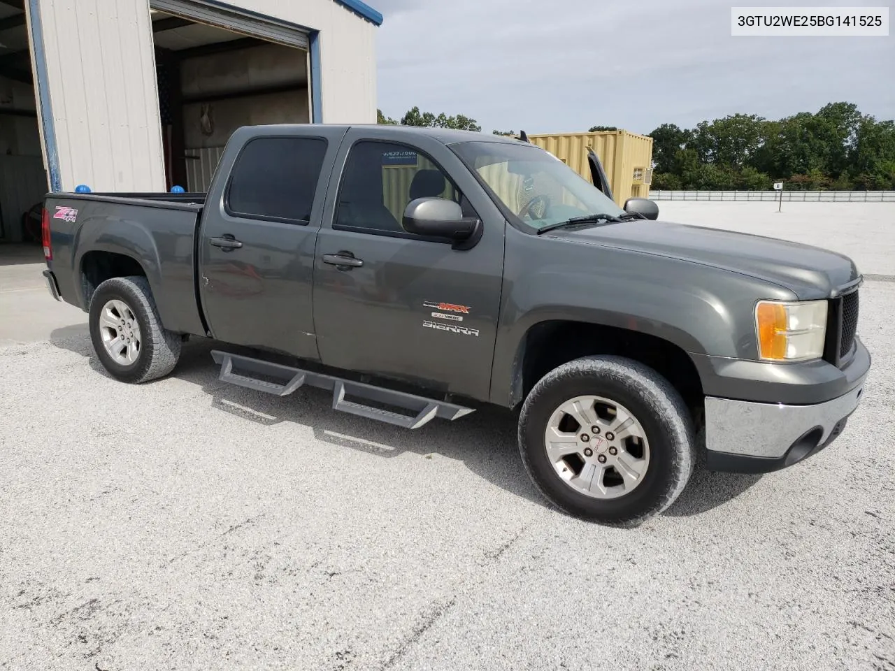 2011 GMC Sierra K1500 Slt VIN: 3GTU2WE25BG141525 Lot: 70569324