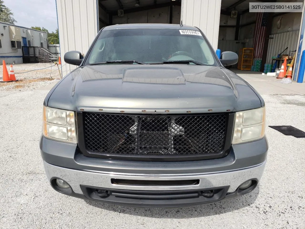 2011 GMC Sierra K1500 Slt VIN: 3GTU2WE25BG141525 Lot: 70569324