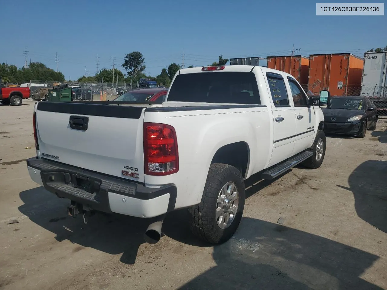 1GT426C83BF226436 2011 GMC Sierra K3500 Denali