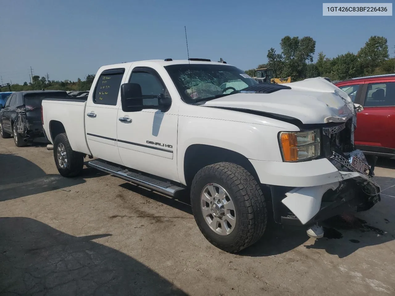 2011 GMC Sierra K3500 Denali VIN: 1GT426C83BF226436 Lot: 70578614