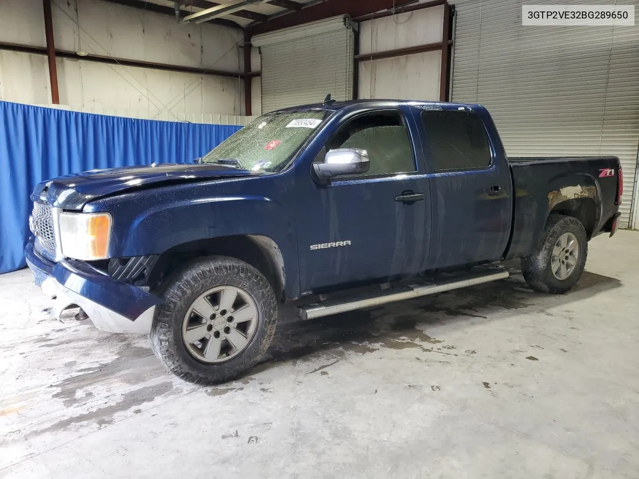 3GTP2VE32BG289650 2011 GMC Sierra K1500 Sle