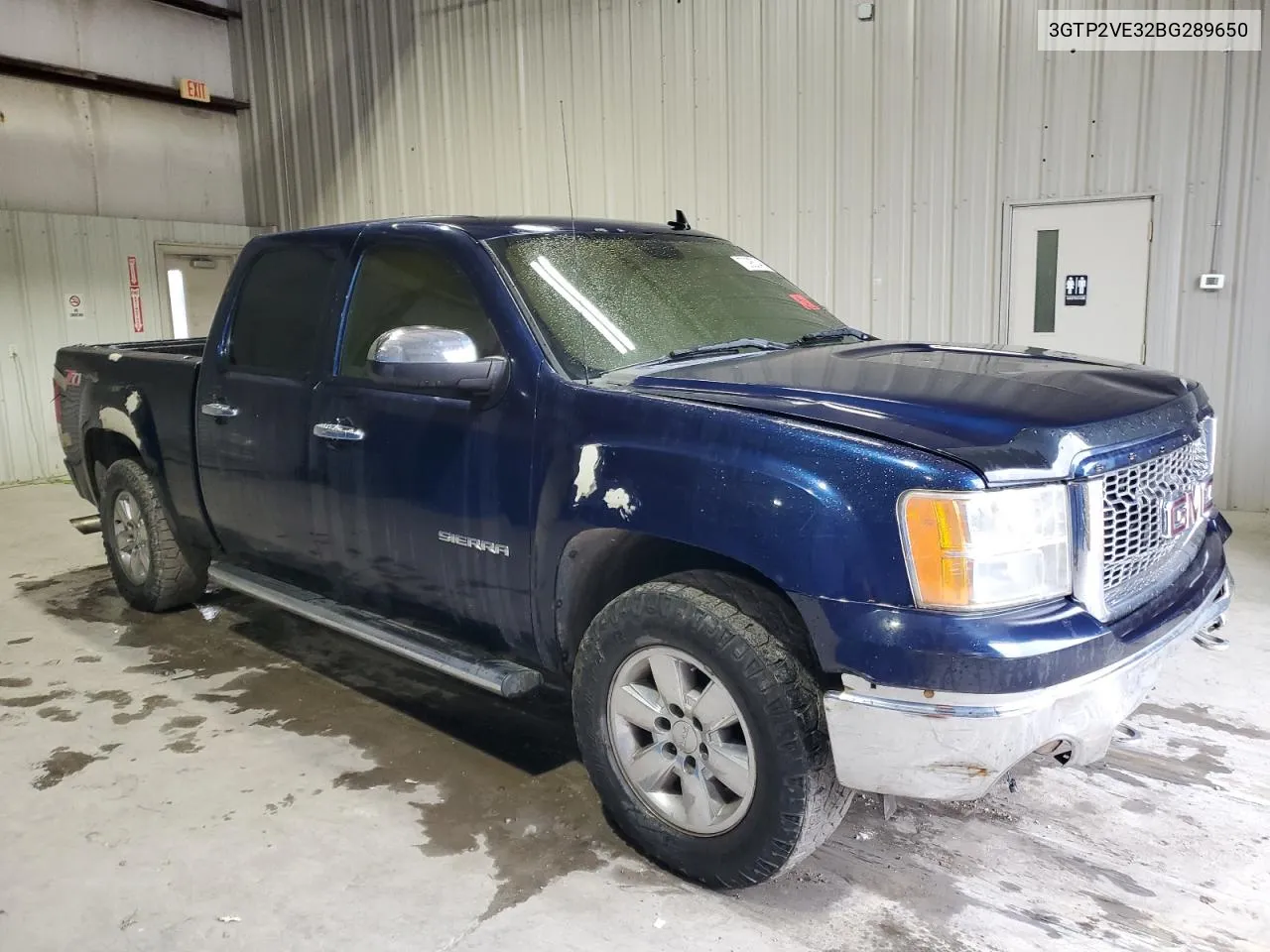 2011 GMC Sierra K1500 Sle VIN: 3GTP2VE32BG289650 Lot: 70953454