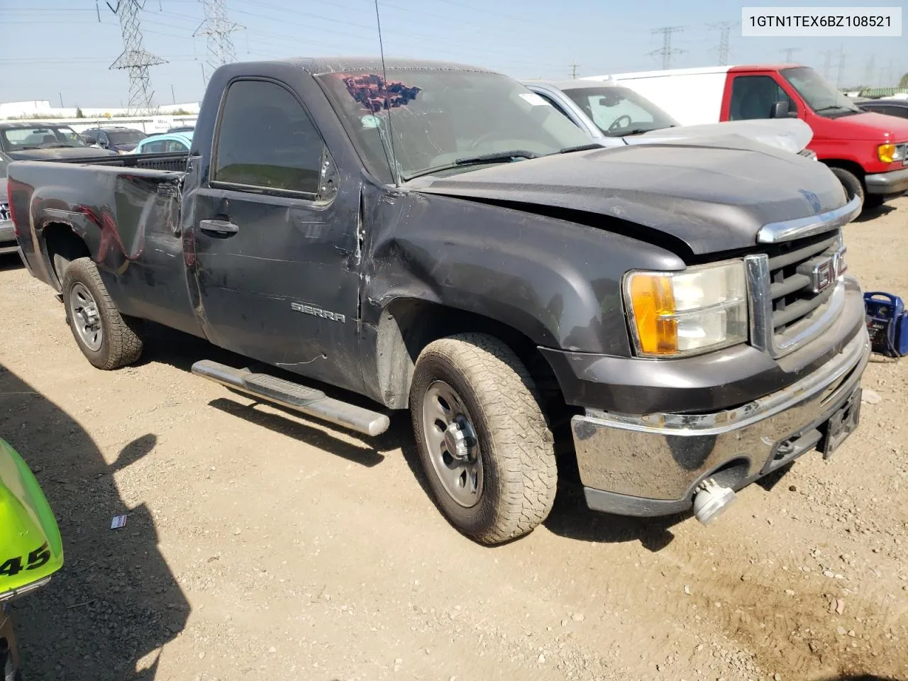 2011 GMC Sierra C1500 VIN: 1GTN1TEX6BZ108521 Lot: 71317824