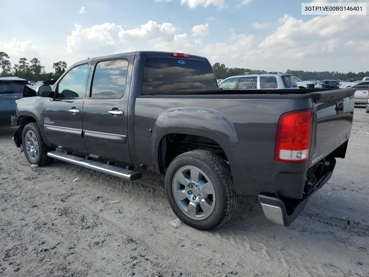 2011 GMC Sierra C1500 Sle VIN: 3GTP1VE00BG146401 Lot: 71450914