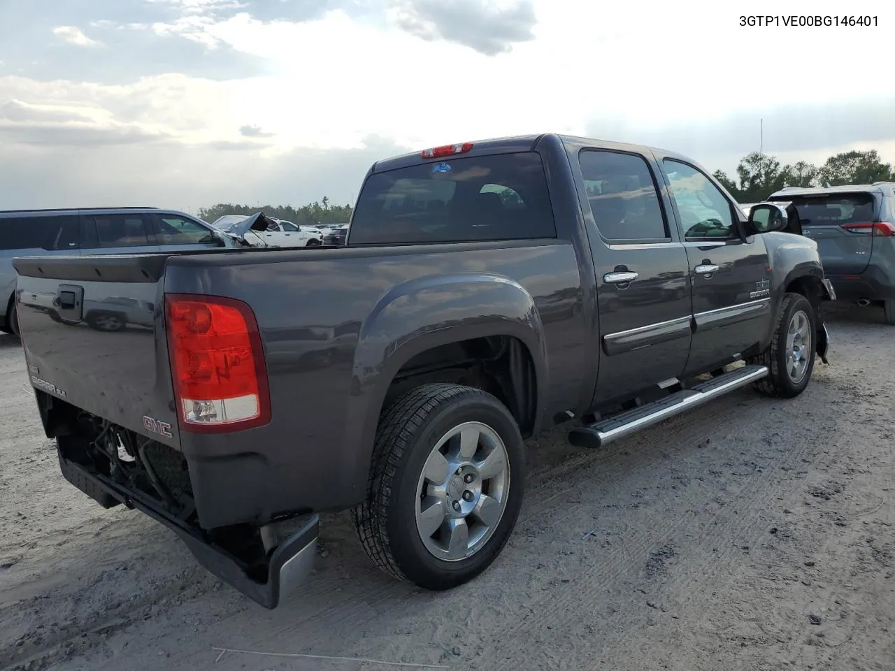 2011 GMC Sierra C1500 Sle VIN: 3GTP1VE00BG146401 Lot: 71450914