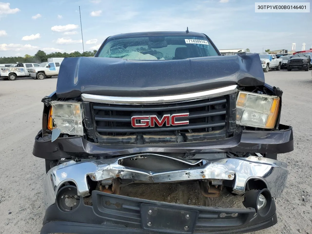 2011 GMC Sierra C1500 Sle VIN: 3GTP1VE00BG146401 Lot: 71450914