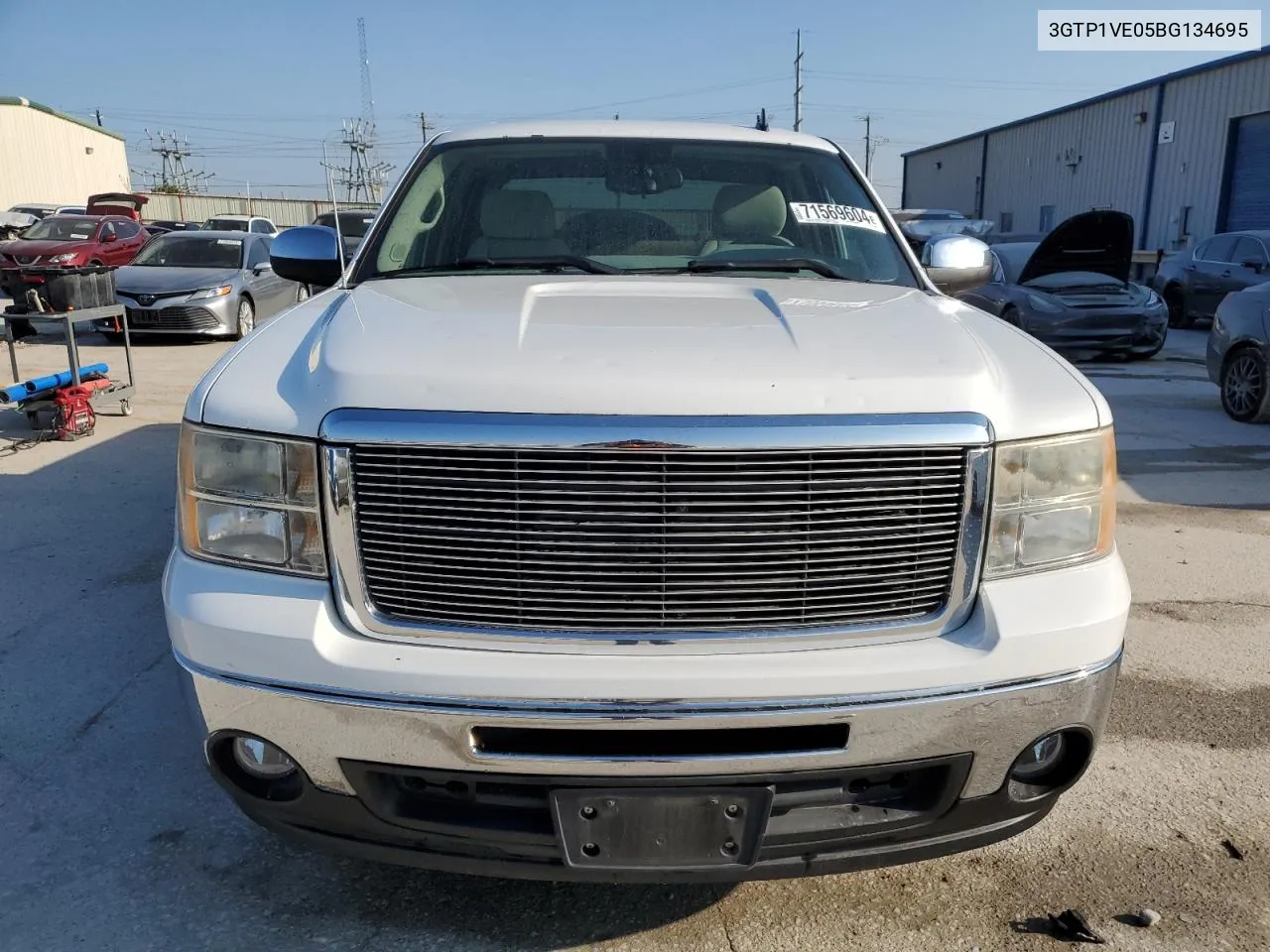 2011 GMC Sierra C1500 Sle VIN: 3GTP1VE05BG134695 Lot: 71569604