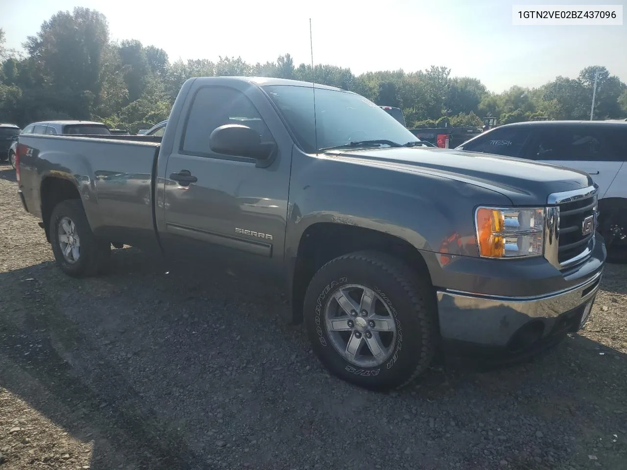 2011 GMC Sierra K1500 Sle VIN: 1GTN2VE02BZ437096 Lot: 71615014