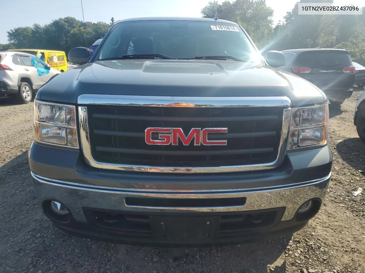 2011 GMC Sierra K1500 Sle VIN: 1GTN2VE02BZ437096 Lot: 71615014