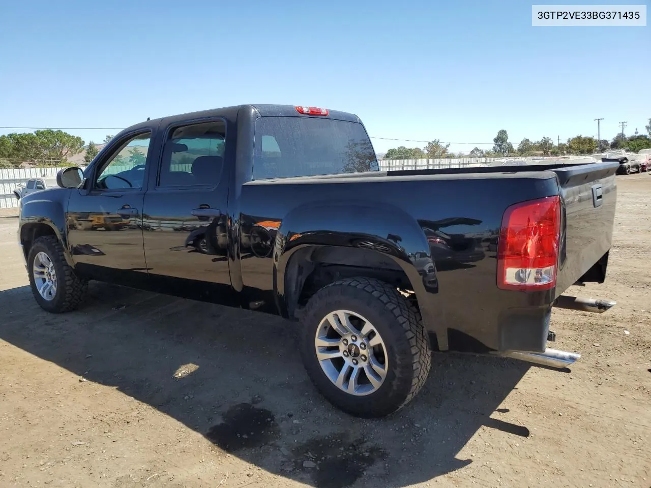 2011 GMC Sierra K1500 Sle VIN: 3GTP2VE33BG371435 Lot: 71626094