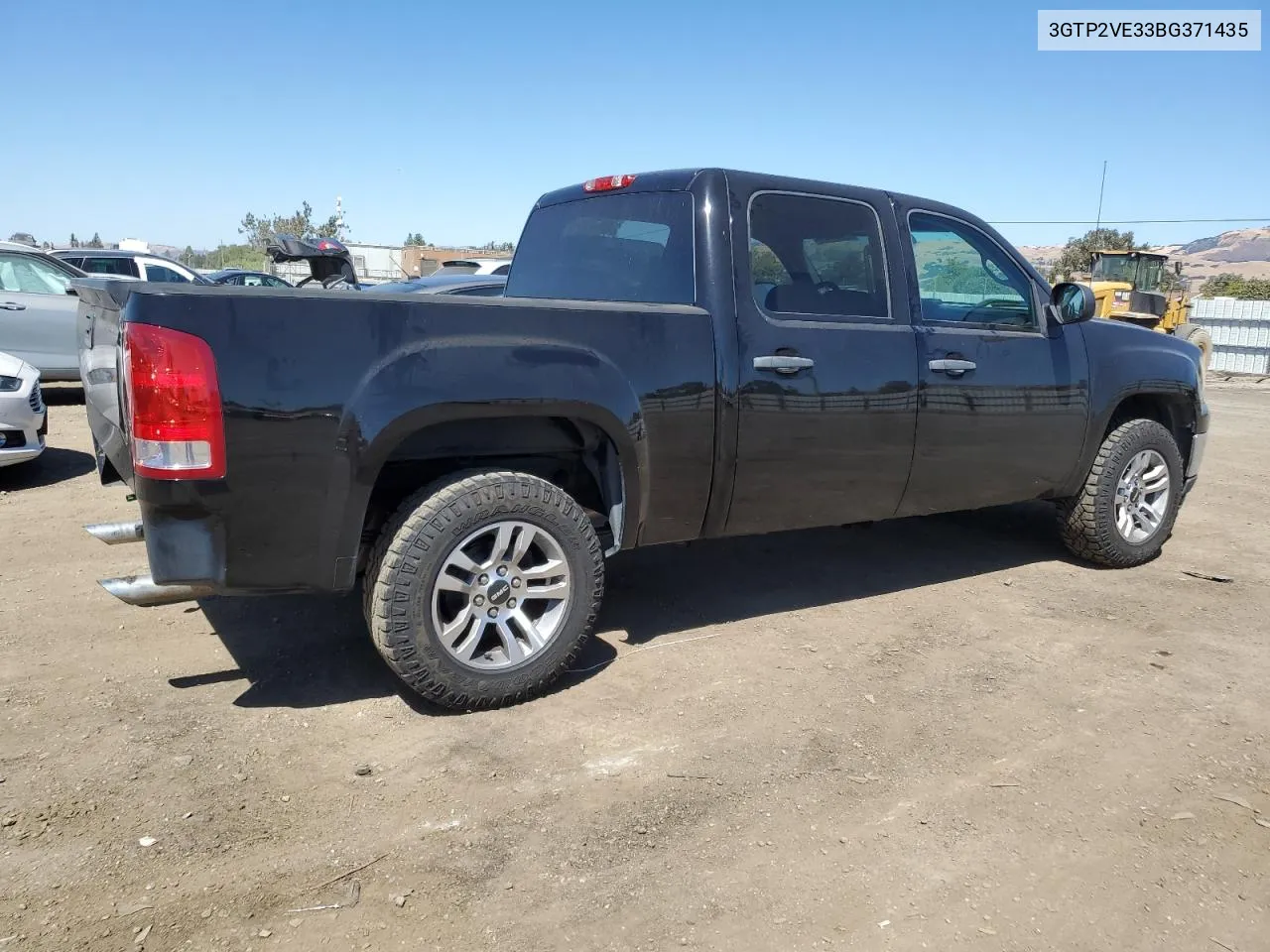 2011 GMC Sierra K1500 Sle VIN: 3GTP2VE33BG371435 Lot: 71626094