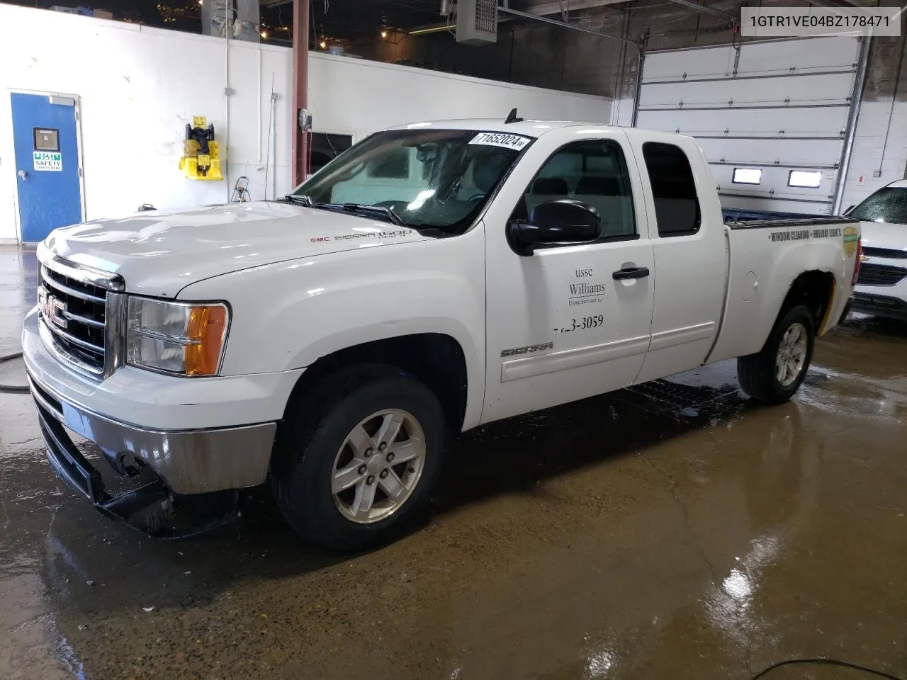 2011 GMC Sierra C1500 Sle VIN: 1GTR1VE04BZ178471 Lot: 71652024