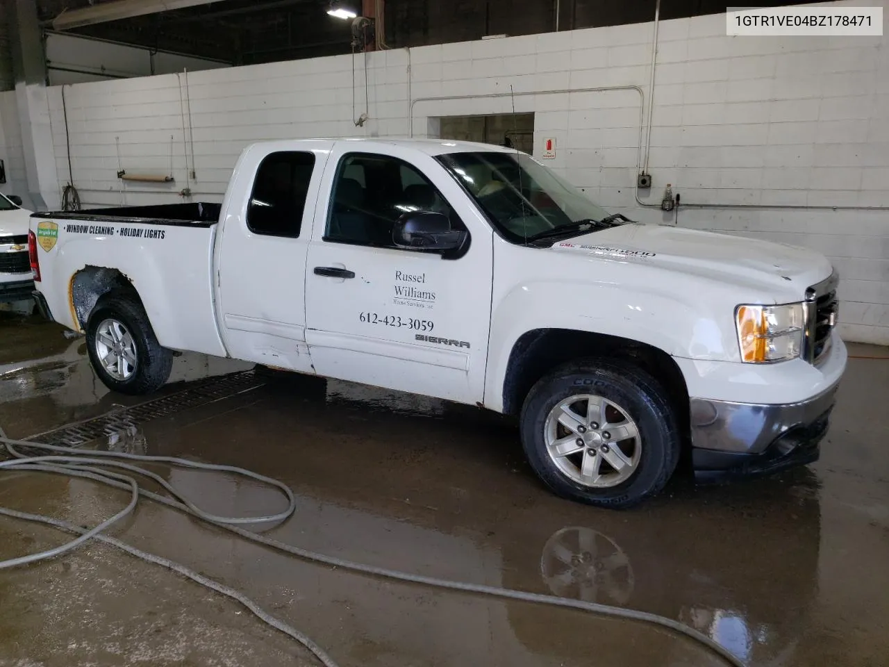 1GTR1VE04BZ178471 2011 GMC Sierra C1500 Sle